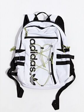 Adidas Originals White Bungee Backpack